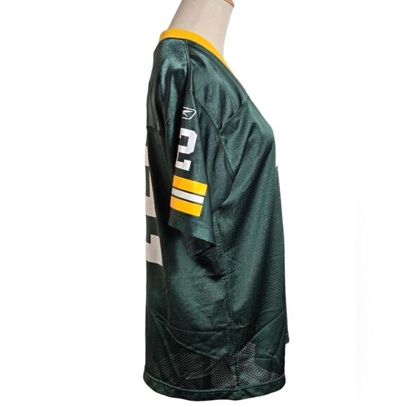 Reebok Aaron Rodgers Green Bay Packers Green Jersey - Picture 2 of 7
